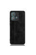 Obrázok pre Kožené šité púzdro pre Motorola Edge 40 Neo čierna