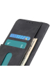 Obrázok pre KHAZNEH Retro kožené puzdro Motorola Edge 40 Neo čierna