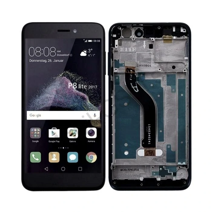 LCD Displej Huawei P9 Lite 2017 - Dotykové sklo + rám čierna