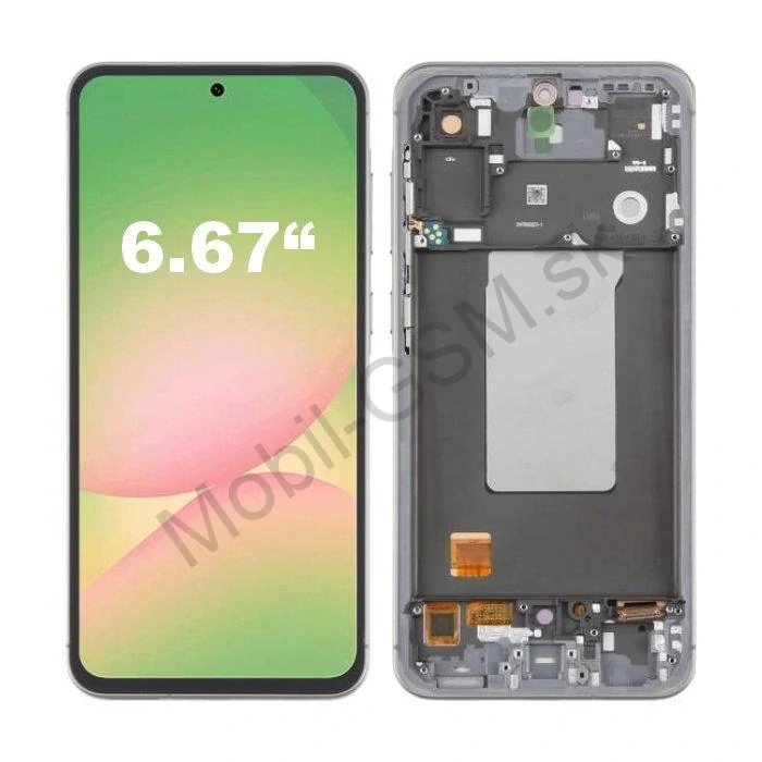 Samsung Galaxy A56 5G A566B - LCD Displej + Dotykové Sklo + Rám OLED 6.67''