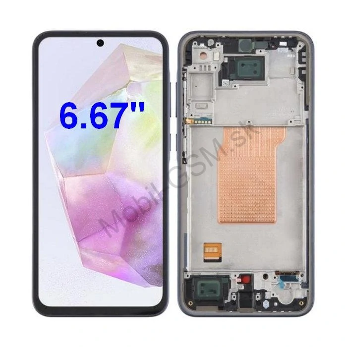 Samsung Galaxy A35 5G A356B - LCD Displej + Dotykové Sklo + Rám OLED 6.67Inch