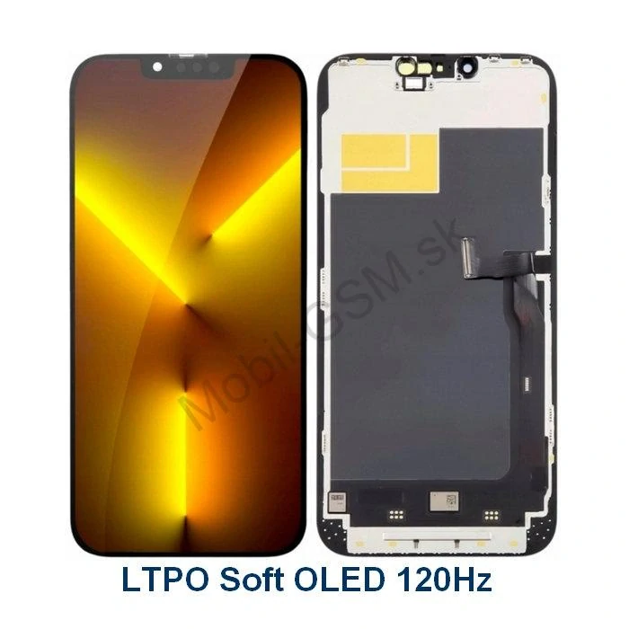Apple iPhone 13 Pro Max - LCD Displej + Dotykové Sklo + Rám LTPO Soft OLED 120Hz