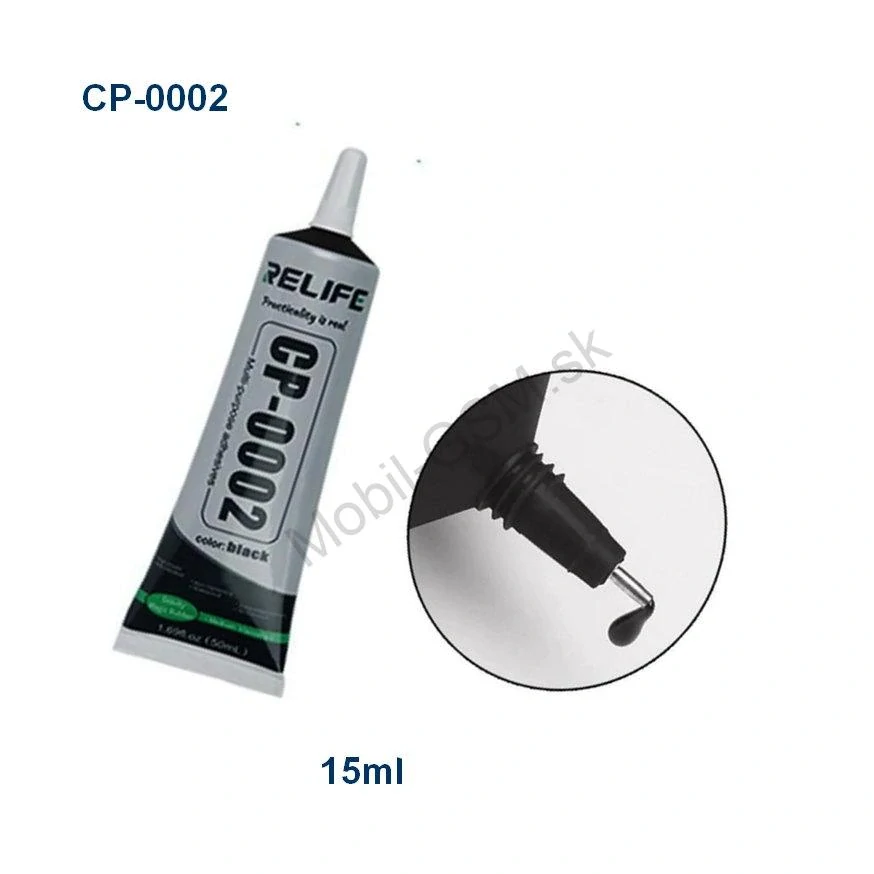 Špeciálne čierne servisné lepidlo Relife CP-0002 15ml