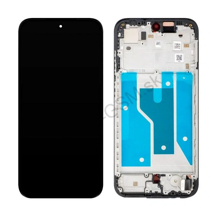 LCD Displej + Dotykové sklo + Rám Motorola Moto G67 5G originál