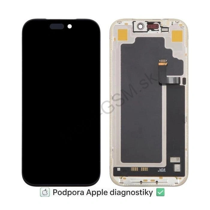 Apple iPhone 17 Pro - LCD Displej + Dotyková plocha + Rám – OLED 120Hz CPG Diagnosable