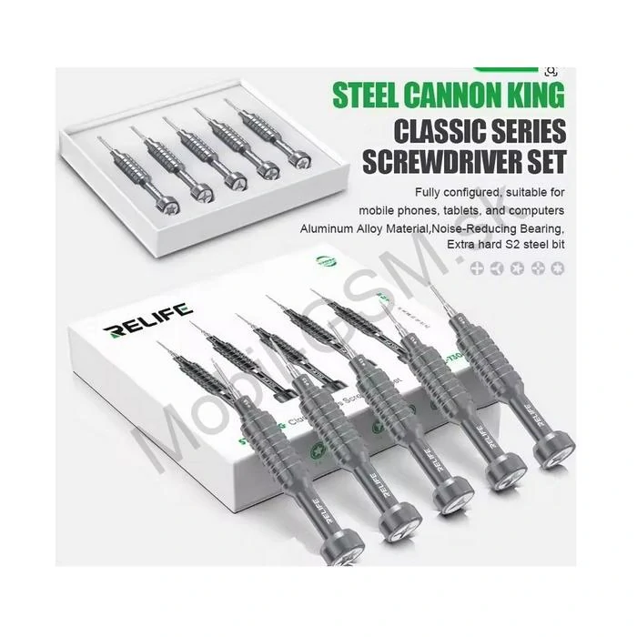 Relife RL-730A – Profesionálna sada presných skrutkovačov Classic Series (5 ks)