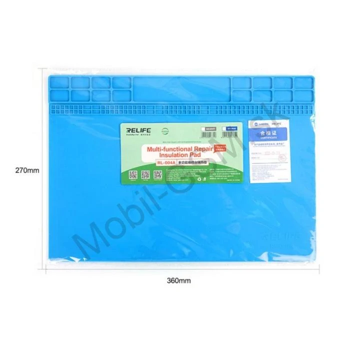 Relife RL-004A – Teplovzdorná silikónová servisná podložka (360 x 270 mm)
