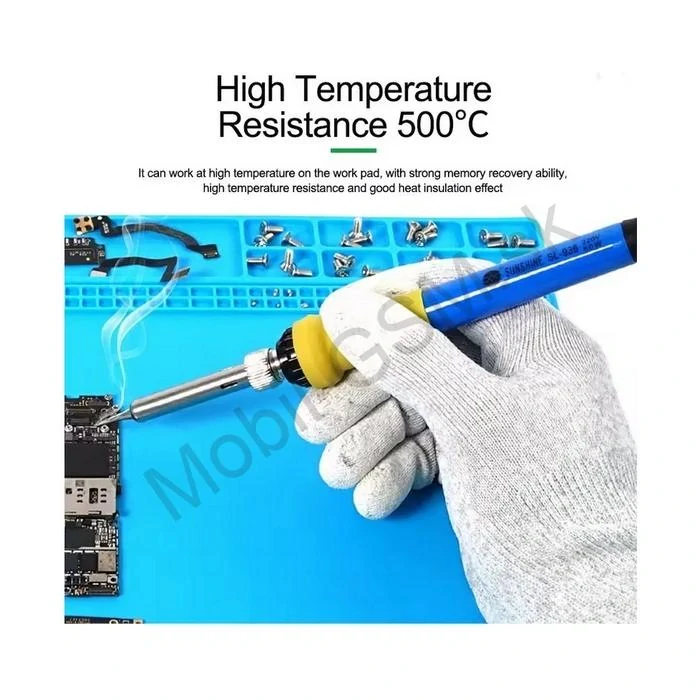 Relife RL-004A – Teplovzdorná silikónová servisná podložka (360 x 270 mm)