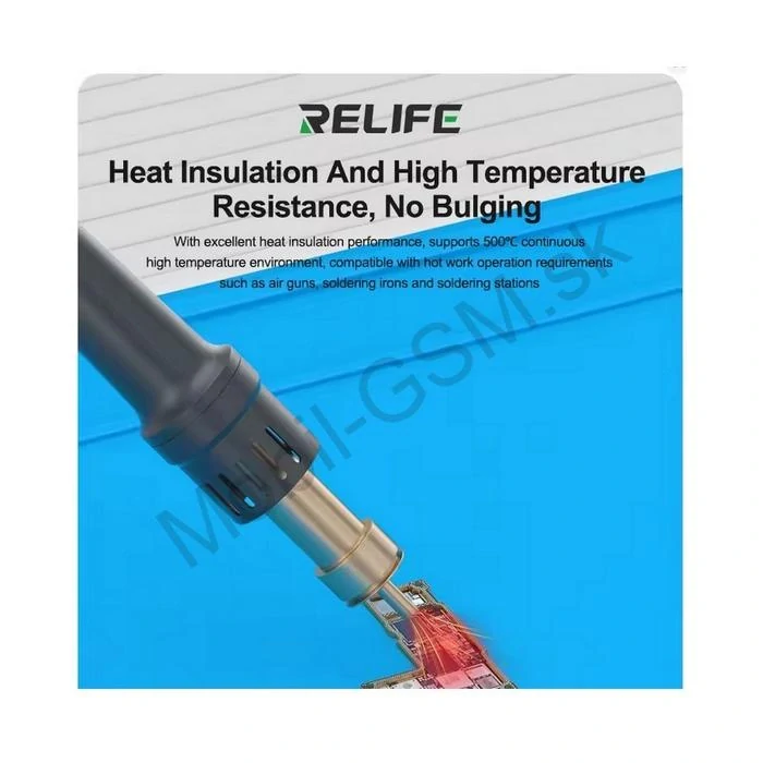 Relife RL-004DQ – Silikónová servisná podložka (Extended Luxury – 820 x 370mm)