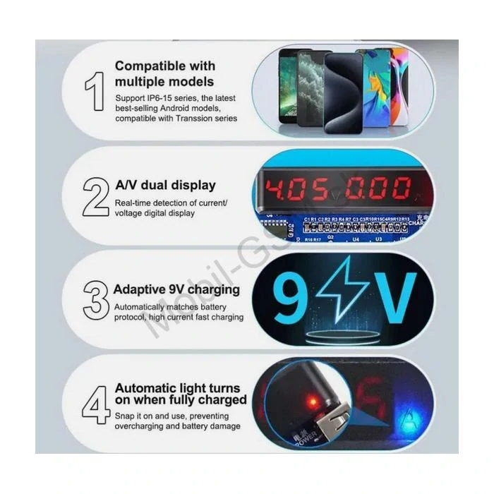 Aktivátor a rýchlonabíjačka batérií SUNSHINE SS-916 Ultra