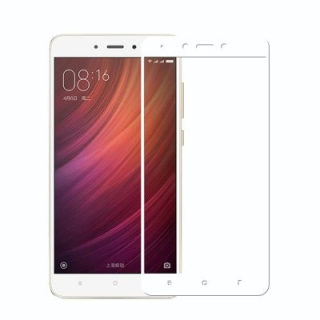 5D FULL GLUE tvrdené sklo Xiaomi Redmi Note 4X White