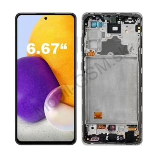 LCD Displej + Dotykové sklo a Rám Samsung Galaxy A72 4G A725 OLED 6.67''
