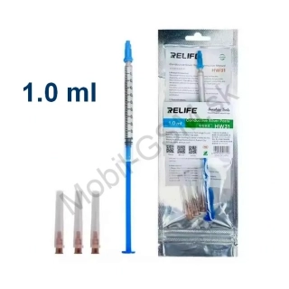 Relife HW31 – Vodivé strieborné lepidlo v striekačke (1,0 ml)