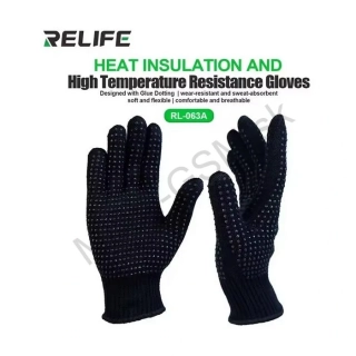 Relife RL-063A – Ochranné teplovzdorné rukavice s protišmykovou úpravou