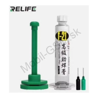 Prémiové emulgované pájkovacie tavidlo Relife F-21 (Advanced Solder Flux) – 10 ml