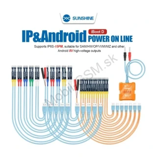 Servisný napájací a bootovací kábel SUNSHINE iBoot D (IP & Android Power On Line)