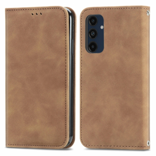 Retro kožené puzdro pre Samsung Galaxy A16 5G