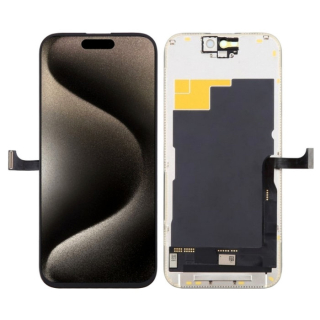 Apple iPhone 15 Pro - LCD Displej + Dotykové Sklo + Rám Soft OLED 120Hz