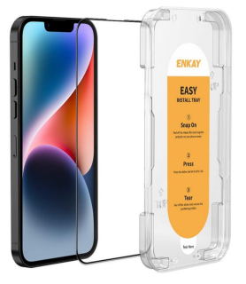 ENKAY Celosklenená silikónová fólia pre Apple iPhone 14 Plus