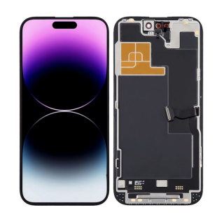 Apple iPhone 14 Pro - LCD Displej + Dotykové Sklo + Rám Soft OLED 120Hz