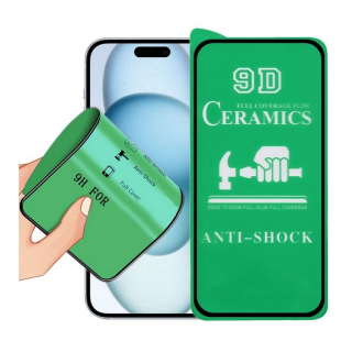 Tvrdené sklo keramické 9D pre Apple iPhone 15