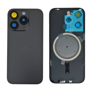 Apple iPhone 15 Pro - Kryt zadného housingu + Sklíčko Kamery + Kovový Pliešok + Magsafe Magnet