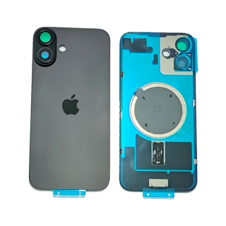 Apple iPhone 16 Plus - Kryt zadného housingu + Sklíčko Kamery + Kovový Pliešok + Magsafe Magnet