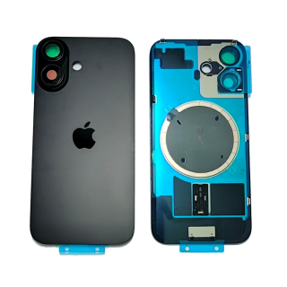 Apple iPhone 16 - Kryt zadného housingu + Sklíčko Kamery + Kovový Pliešok + Magsafe Magnet