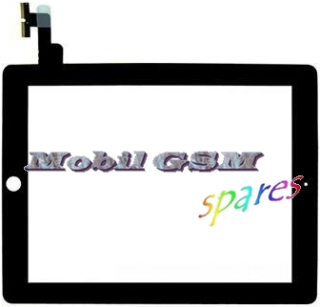 Dotykové sklo Apple iPad 2 - čierne