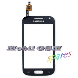 Dotykové sklo Samsung i8160 Galaxy Ace II - Čierne - Biele