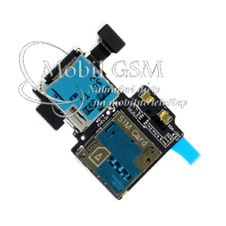 Flex kábel Samsung galaxy S4 i9505, i9500, Sim card a memory card
