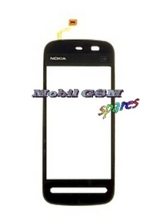 Dotykové sklo Nokia 5230 Čierne  - rám