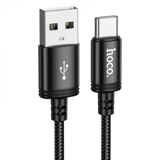 Cable USB A to USB C Hoco 2,4A 3 m X20 black