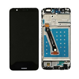 LCD displej Huawei P Smart a Dotykové sklo + rám čierny