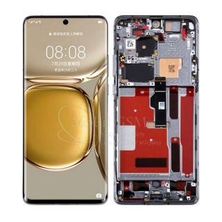 Huawei P50 Pro - LCD Displej + Dotykové Sklo + Rám - Originál