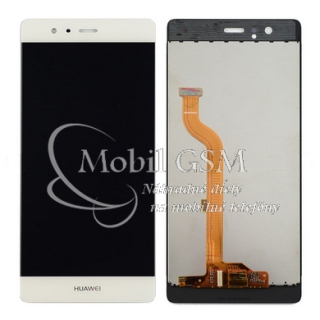 LCD Displej Huawei P9 - Dotykové sklo - Biele