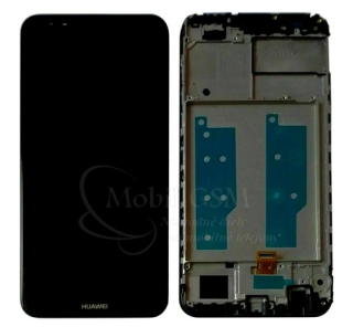 LCD displej Huawei Y7 Prime 2018 a dotykové sklo + rám čierny
