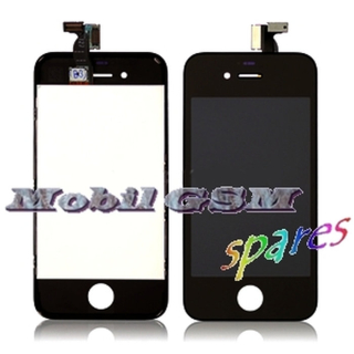 LCD displej iPhone 4S + Dotykové sklo - čierne