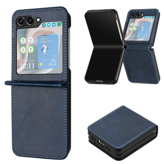 Kožené skladacie puzdro pre Samsung Galaxy Z Flip6 5G