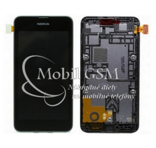 LCD displej Nokia Lumia 530 + Dotykové sklo a rám