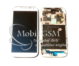 LCD displej Samsung Galaxy S4 GT i9500 - Dotykové sklo - Rám
