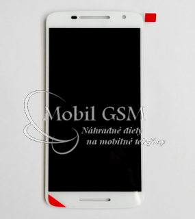 LCD displej + Dotykové sklo Lenovo Moto X Play XT1562 biela