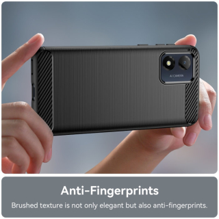 Puzdro Carbon TPU pre Motorola Moto E13