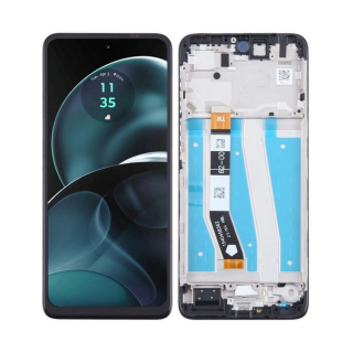 LCD Displej + Dotykové sklo + Rám Motorola Moto G14