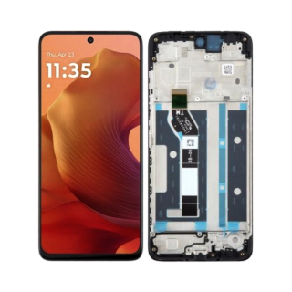 LCD Displej + Dotykové sklo + Rám Motorola Moto G15, G15 Power