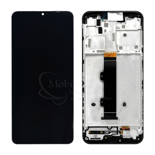 LCD Displej + Dotykové sklo + Rám Motorola Moto G20 čierna