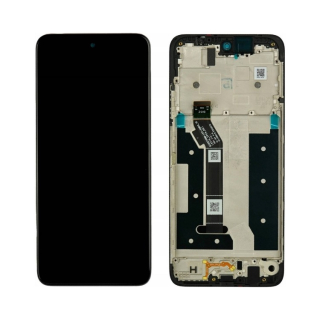 LCD Displej + Dotykové sklo + Rám Motorola Moto G35 5G