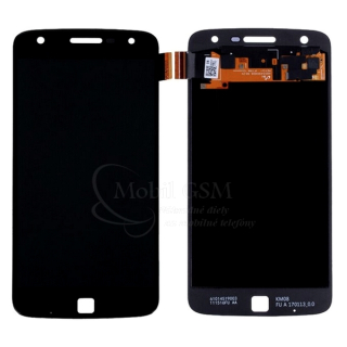LCD Displej + Dotykové sklo Lenovo Moto Z Play čierna