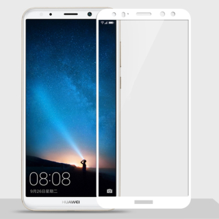 9D Tvrdené sklo pre Huawei Mate 10 Lite, biela