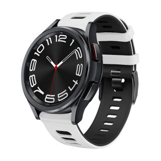 DUX DUCIS YS - kožený remienok pre Apple Watch  SE 2022 44mm, čierny